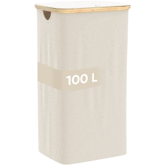 DARI 100L Wasmand | Opvouwbaar met Bamboe Frame